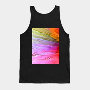 Candy Pop Abstract Art Tank Top